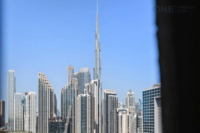 Burj Khalifa View 1BR In Heart Of Business Bay